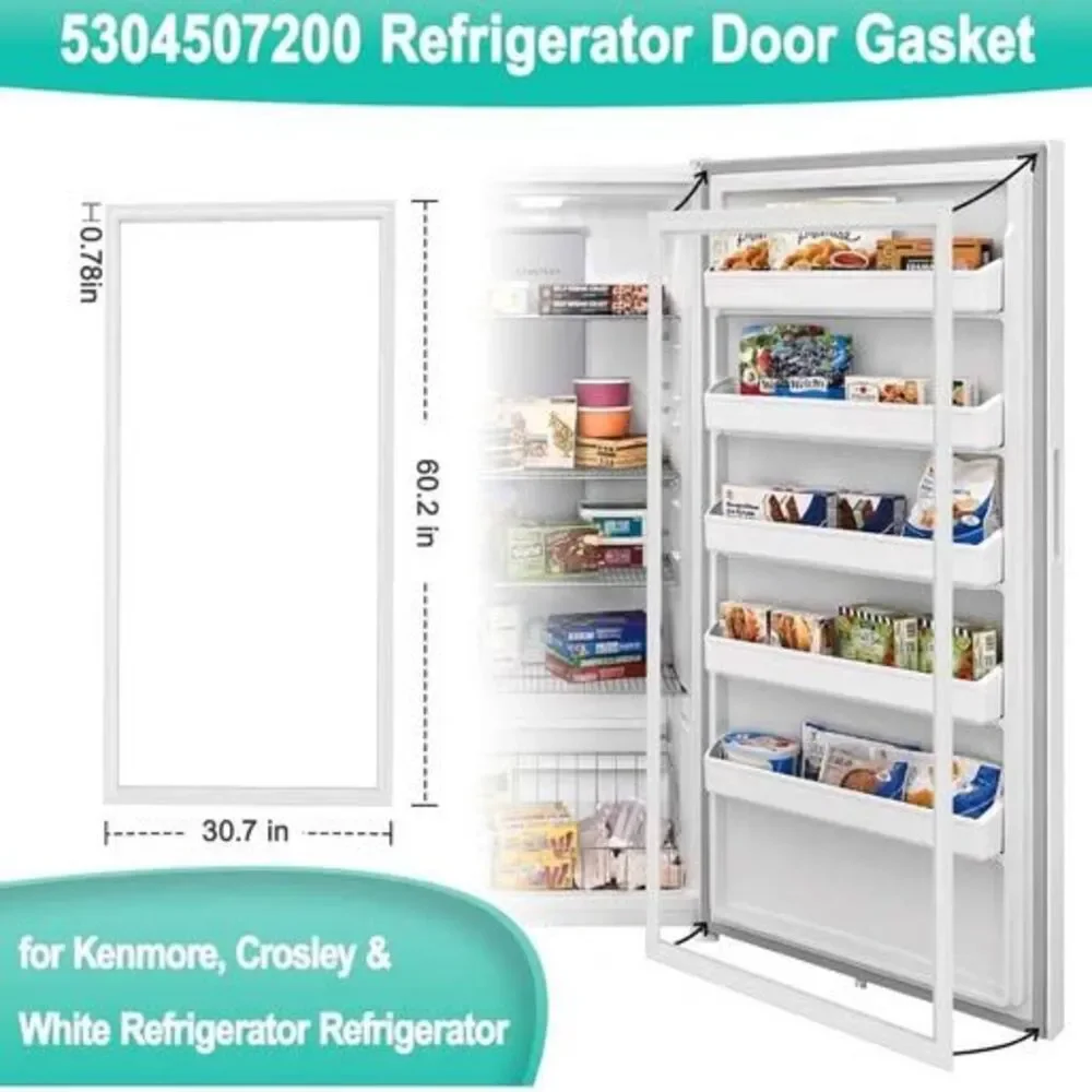 Refrigerator Door Gasket replacement part 5304507200 FRIGIDARE KENMORE ELECTROLU